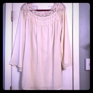 Chiffon shift dress